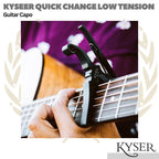 Kyser Quick Change Low Tension Guitar Capo - Kapo Gitar