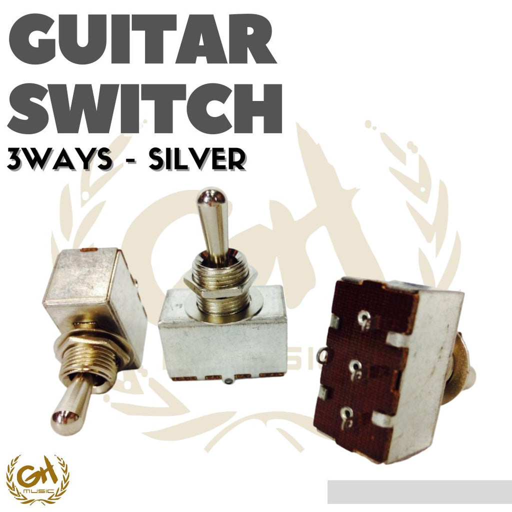 GUITAR SWITCH 3ways SILVER