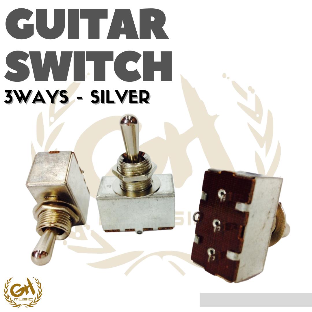 GUITAR SWITCH 3ways SILVER