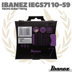 Ibanez IEGS71 10-59 Regular Light Electric Guitar 7-Strings - Senar