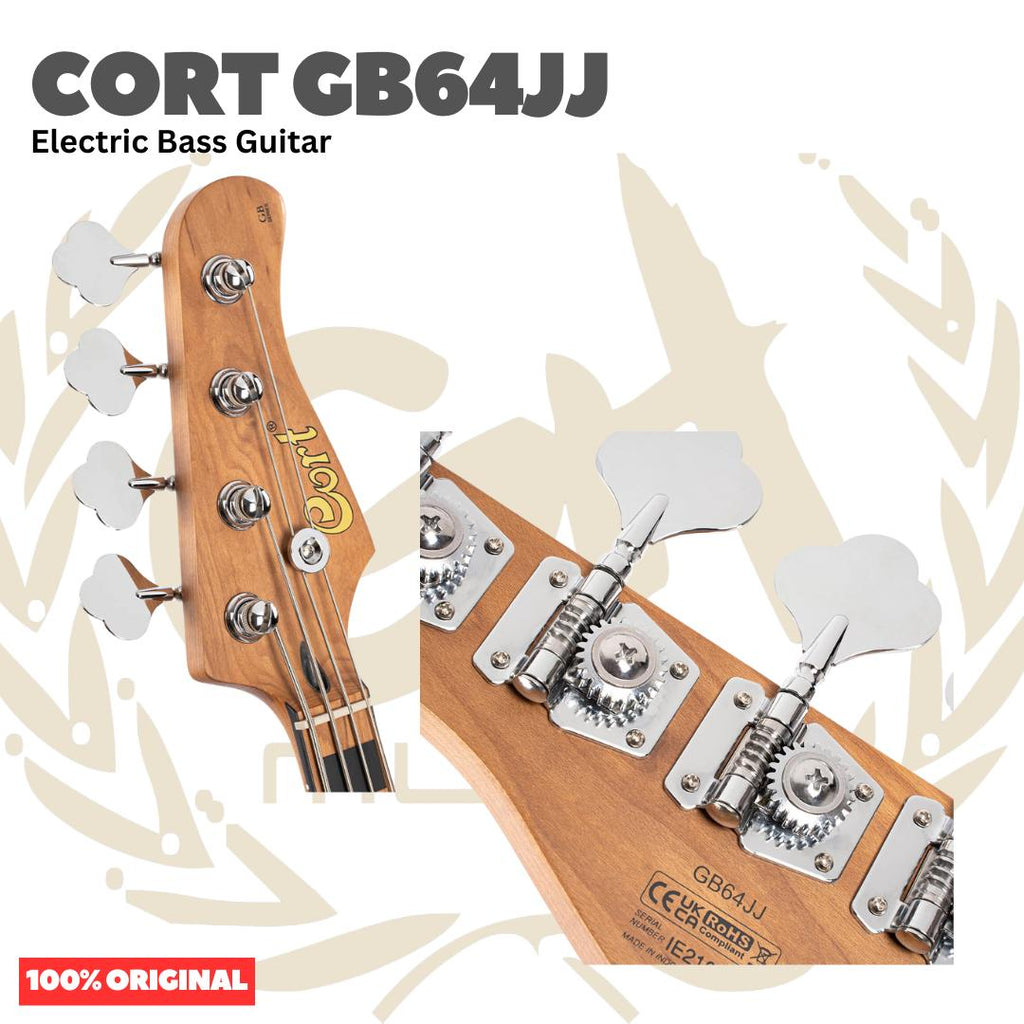 Cort GB64JJ Electric Bass Guitar - Bass Listrik Elektrik Original Asli
