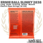 Ernie Ball Slinky 2838 Long Scale 6 Strings Nickel Wound | Senar Bass