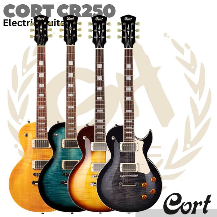 CORT CR250 Electric Guitar | Gitar Listrik Elektrik Les Paul Model