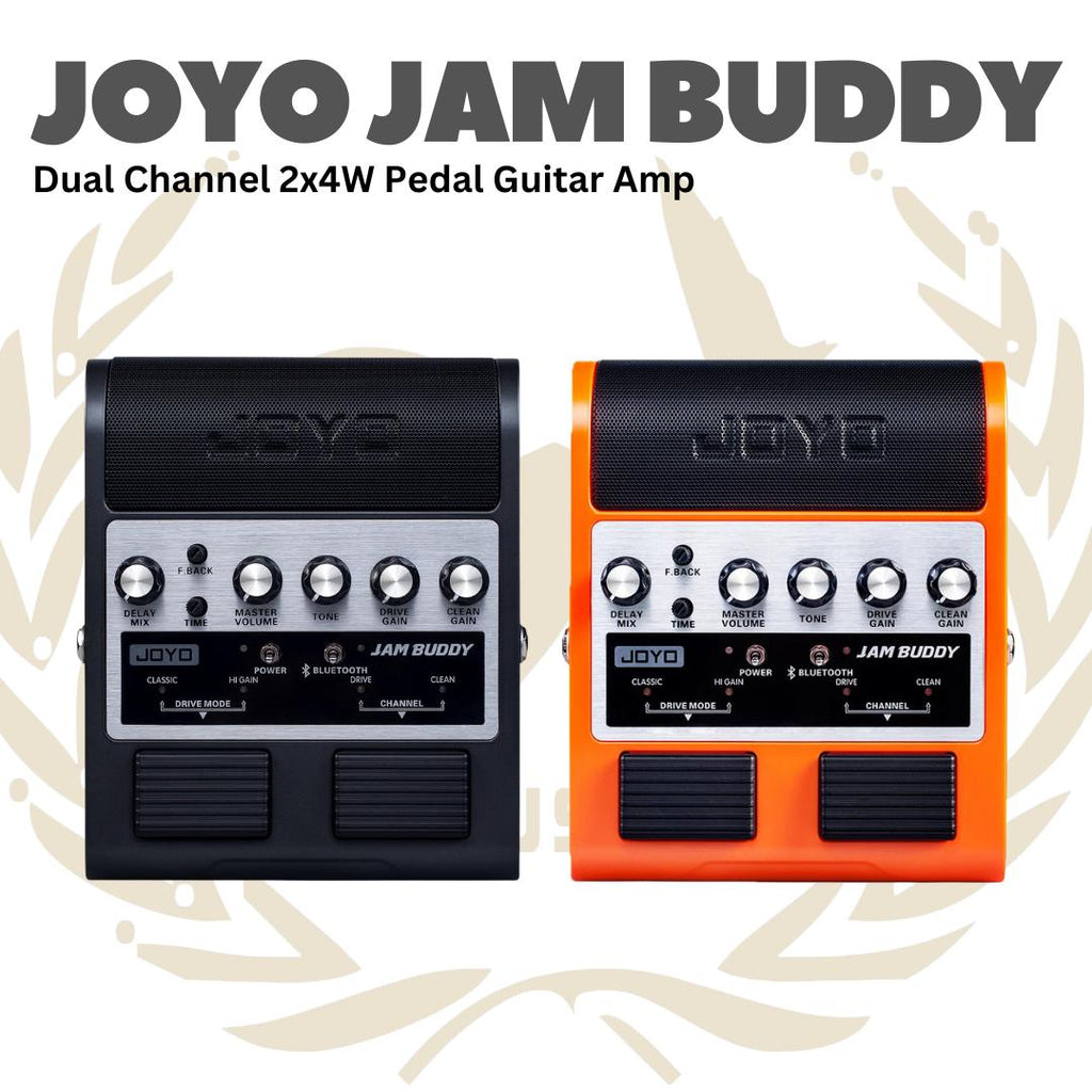 Joyo Jam Buddy Dual Channel 2x4W Pedal Guitar Amp - Efek Gitar Pedal