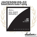 Jackson Soloist Electric Guitar Strings, 7-String, Light, 9-52