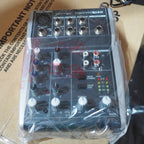 BEHRINGER XENYX 502S Premium Analog 5 Input Audio Mixer | 502USB