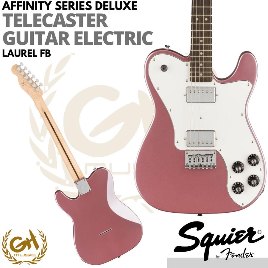 Squier Affinity Series Telecaster Deluxe Electric Guitar, Laurel FB - Gitar Elektrik