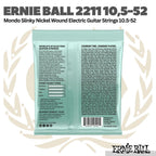 Ernie Ball 2211 10.5-52 Mondo Slinky Nickel Wound Electric Guitar Strings - Senar Gitar