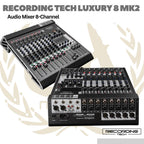 RECORDING TECH LUXURY MK2 MIXING CONSOLE | 4 6 8 12  Audio Mixer Channel