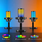 MAONO DGM20 Condenser USB Gaming RGB Microphone + Noise Reduction DM20