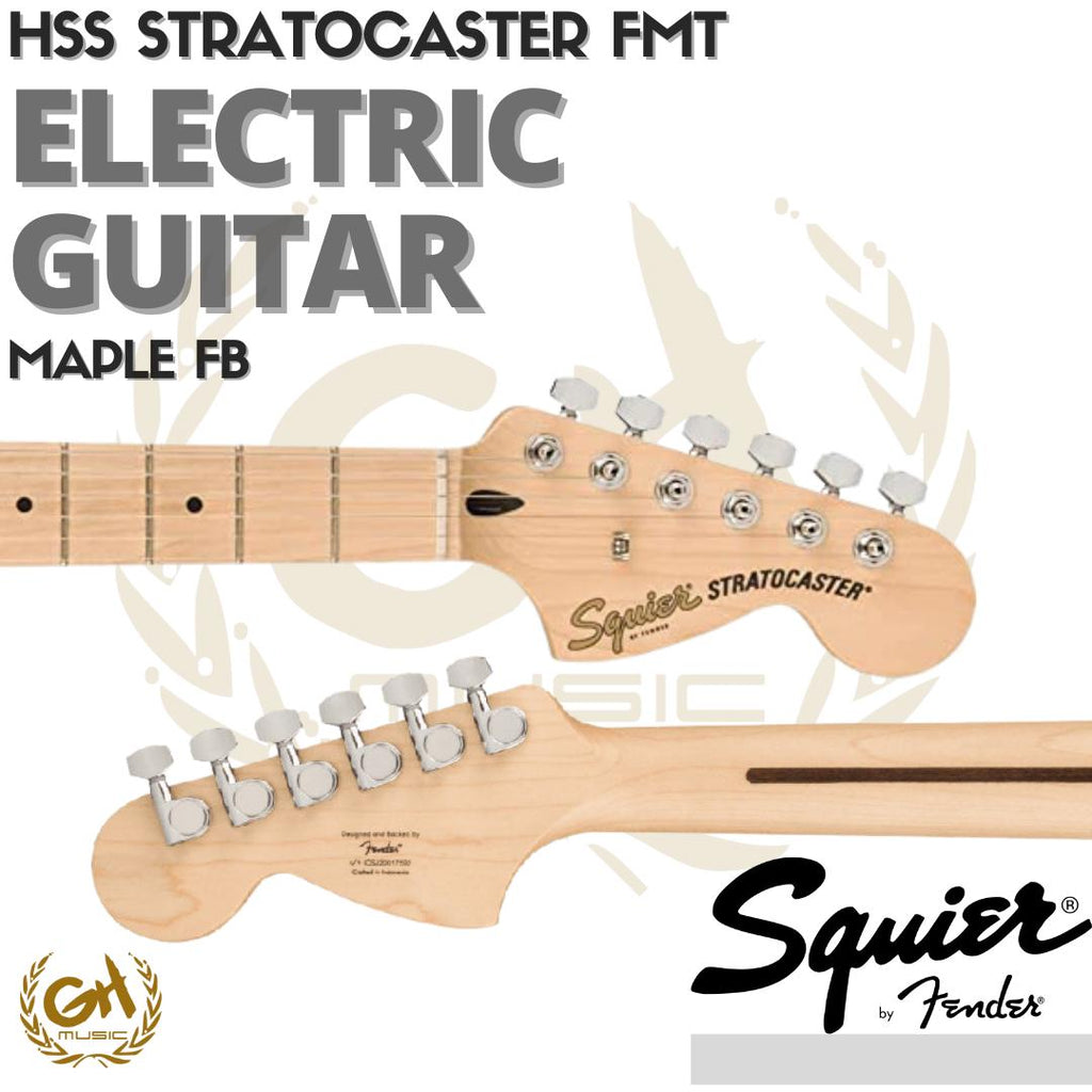 SQUIER AFFINITY SERIES STRATOCASTER FMT, MAPLE FB - GITAR ELEKTRIK