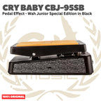 CRY BABY CBJ-95SB WAH JUNIOR Special Edition in Black Pedal Effect - Efek Pedal Gitar Bass Original Asli