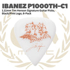 Ibanez P1000TH-C1 Tim Henson Signature Guitar Picks, 6 Pack - Pik Gitar P1000THC1