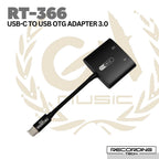 Recording Tech RT-366 USB-C TO USB OTG ADAPTER 3.0