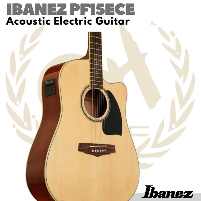 Ibanez PF15ECE Acoustic Electric Guitar | Gitar Akustik Elektrik