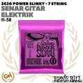 Ernie Ball 2620 Power Slinky 7-String Nickel Wound Electric 11-58