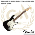 Fender Player HSS Stratocaster Electric Guitar, Pau Ferro FB - Gitar Listrik