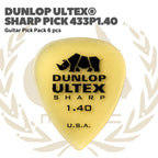 Dunlop Ultex Sharp Guitar Pick Pack 6 pcs - Pick Gitar