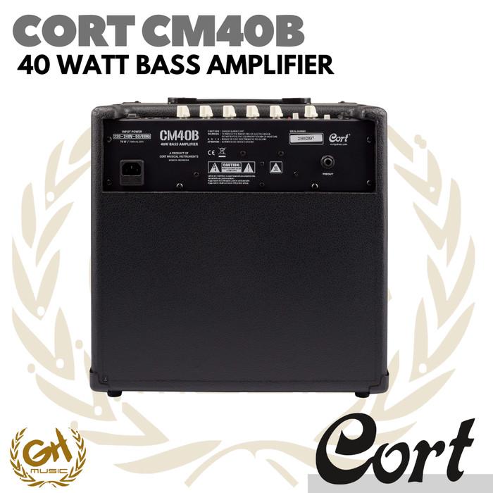 Cort CM40B 40Watt Bass Amplifier | Ampli Bass 10 Inch