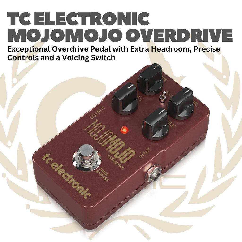 TC Electronic Mojomojo Overdrive - Efek Gitar Bass Pedal