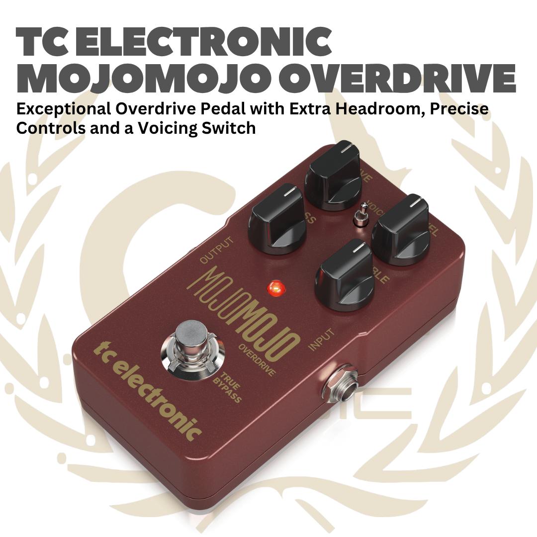TC Electronic Mojomojo Overdrive - Efek Gitar Bass Pedal