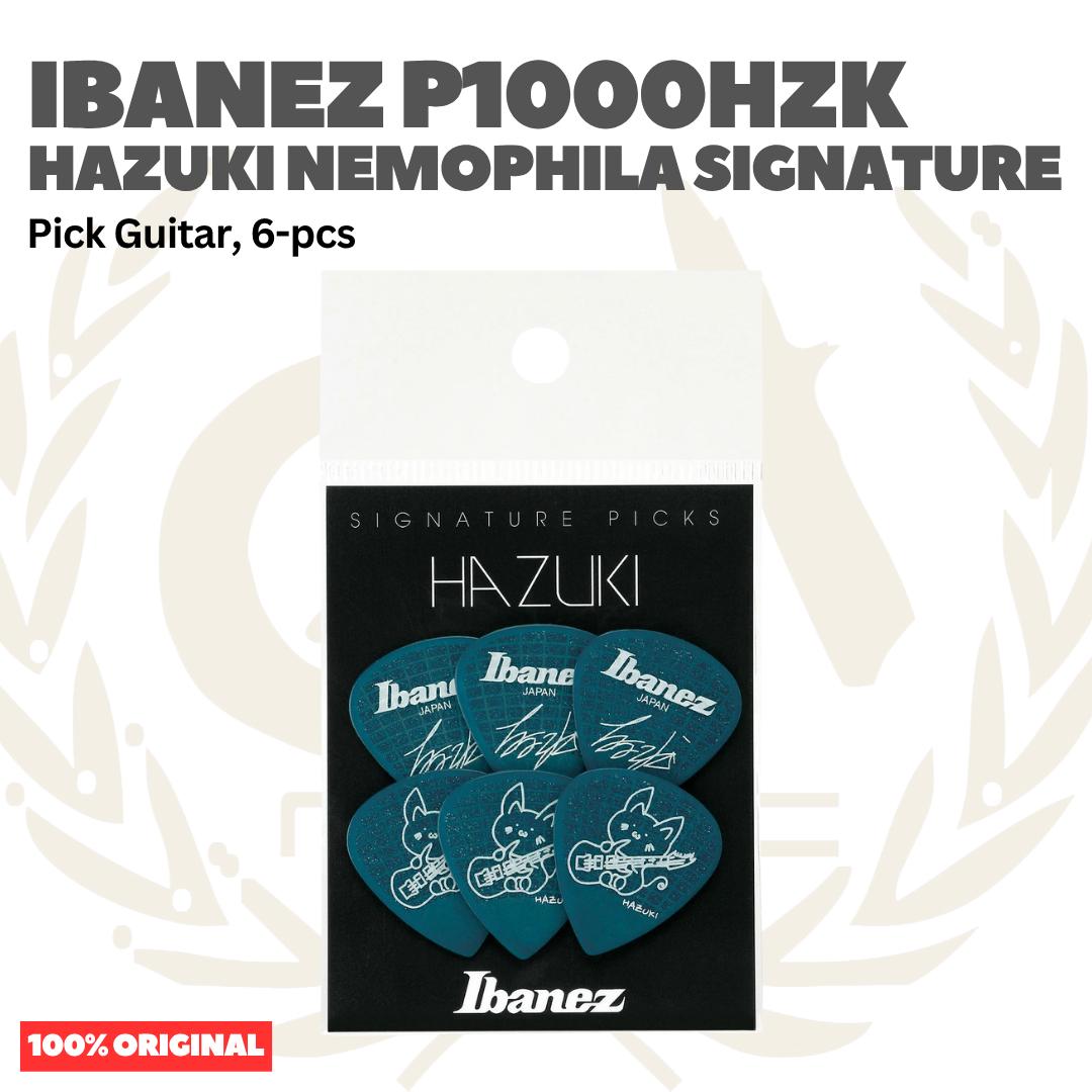 Ibanez P1000HZK HAZUKI Nemophila Signature Guitar Picks, 6-Pack - Pik Gitar isi 6