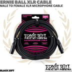ERNIE BALL XLR Male to Female Microphone Cable | Kabel Mic XLR