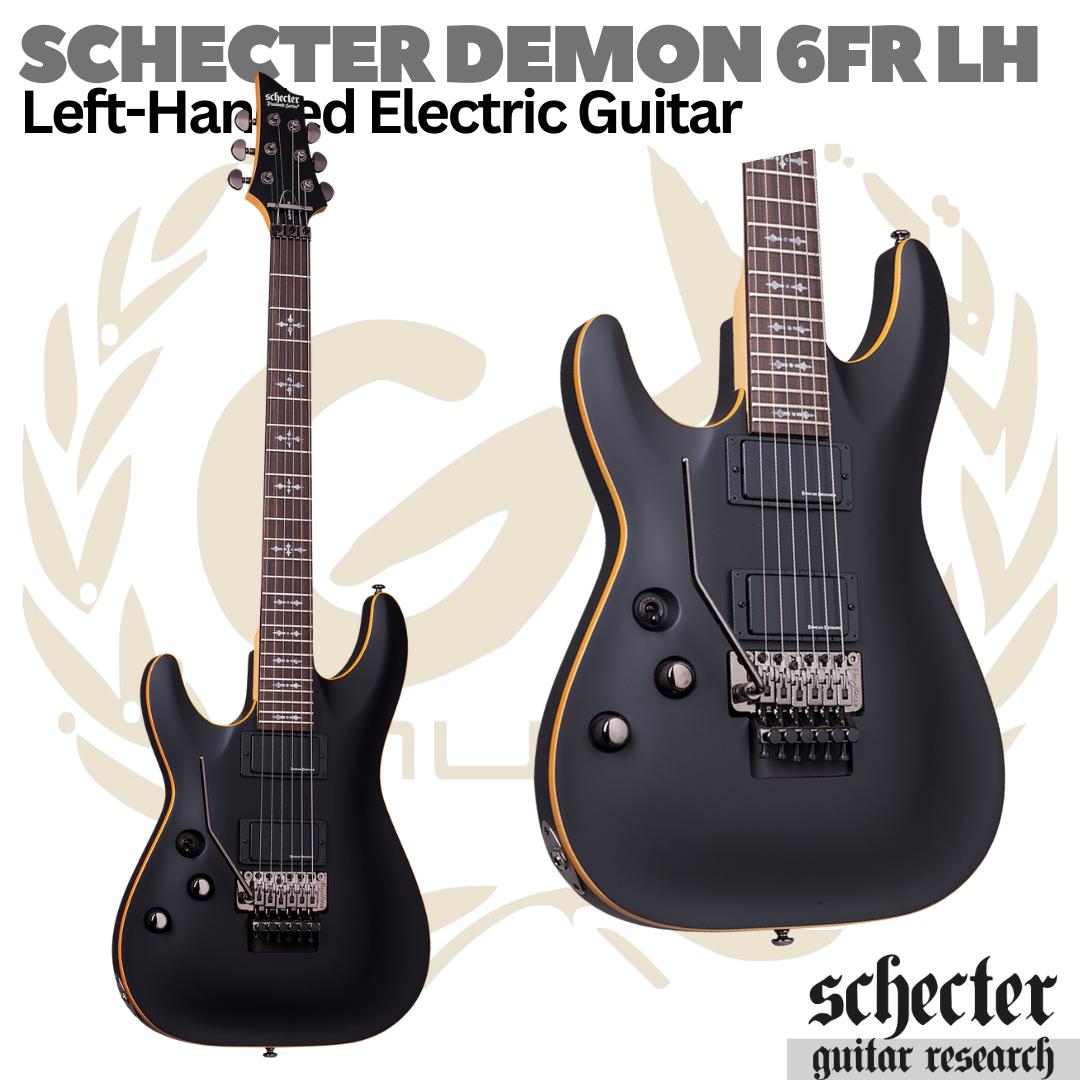 SCHECTER DEMON 6 FR Left Hand Electric Guitar - Gitar Kidal Listrik