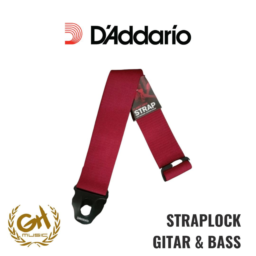 STRAP GITAR DAN BASS LOCK DADDARIO PLANET WAVES