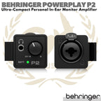 BEHRINGER POWERPLAY P2 Personal In Ear / Headphone Monitor Amplifier