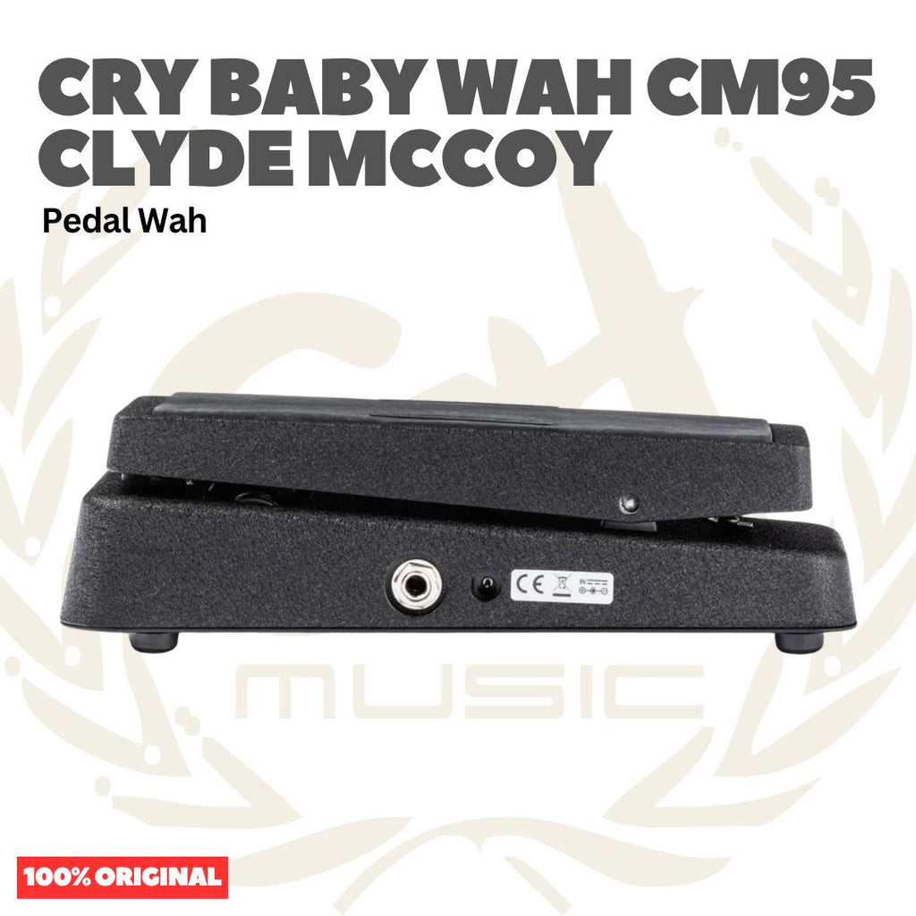 CRY BABY WAH CM95 Clyde McCoy Effects Pedal Wah - Efek Pedal Gitar Bass