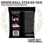 Ernie Ball 2734 Super Slinky Cobalt Electric Bass Strings, 45-100