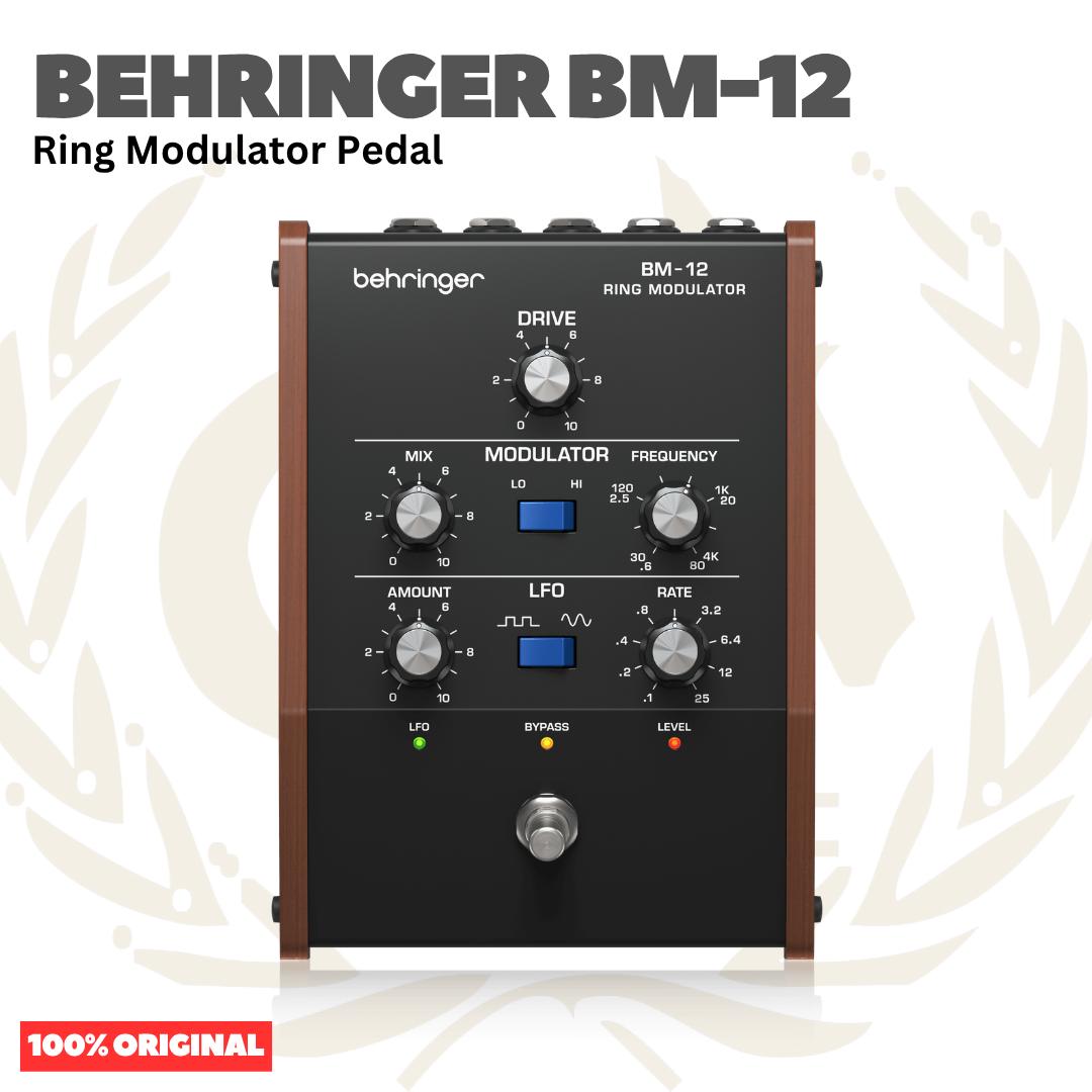 Behringer BM-12 Ring Modulator Pedal - Efek Pedal Audio Instrumen