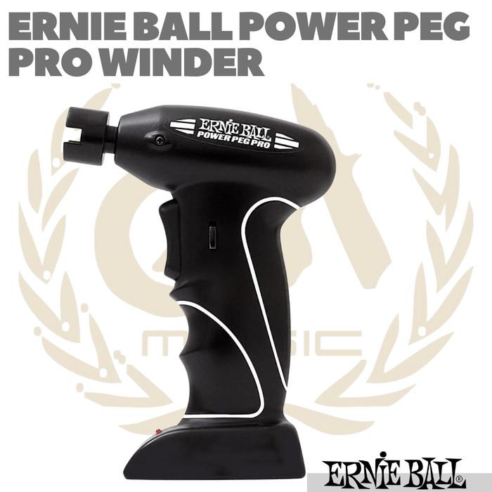 ERNIE BALL Power Peg Pro Winder | Pemutar Senar String Elektrik