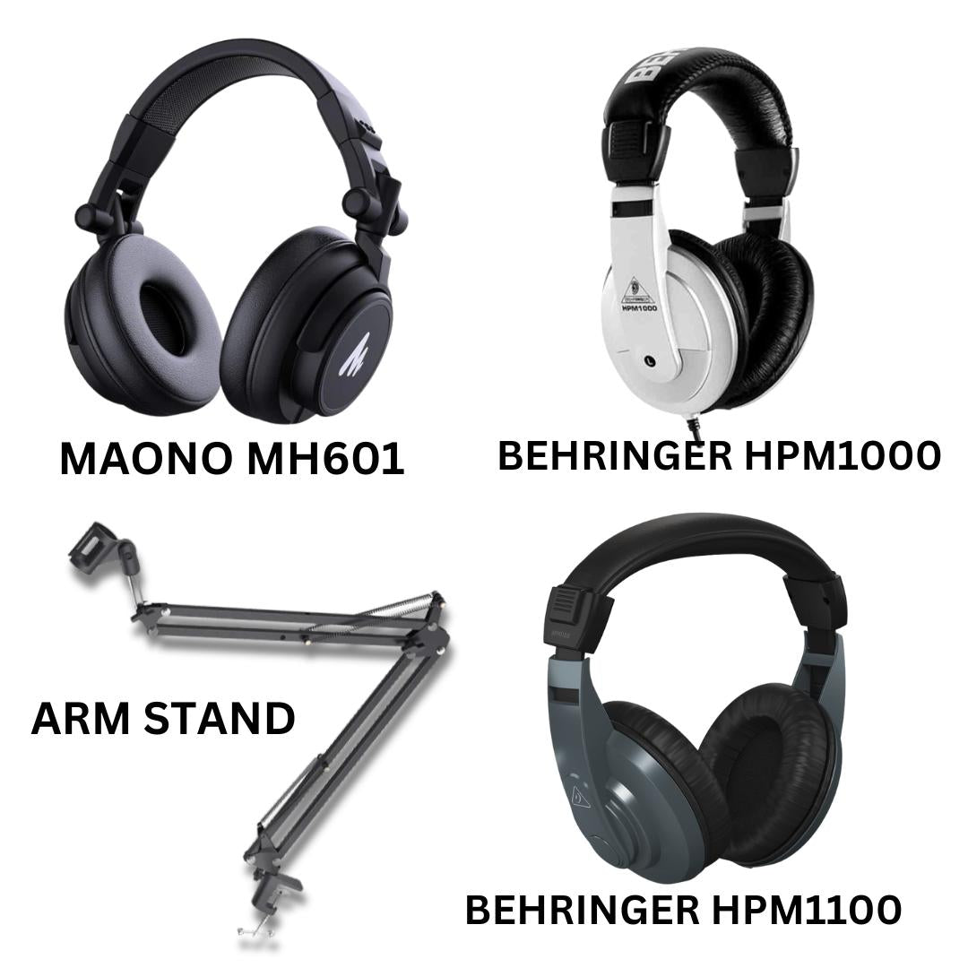 PAKET PODCAST 2 ORANG, MAONO AME2 Gen II Maonocaster Live Streaming & Portable Podcast Console | Sound card AM - E2 Mark 2
