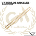Vater Hickory Wood Tip Los Angeles Drum Sticks - Stik Drum