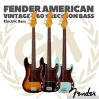 Fender American Vintage II 60 Precision Bass Electric Guitar, RW FB - Bass Elektrik