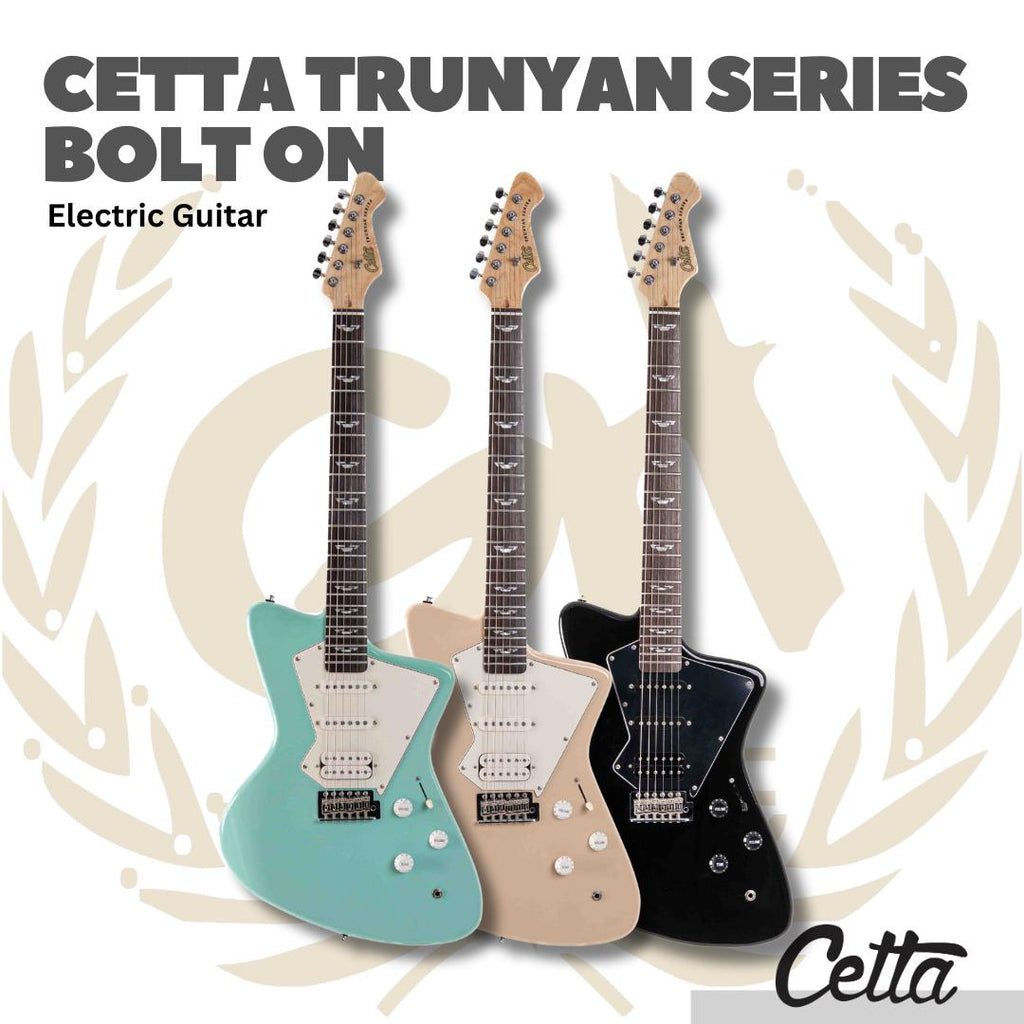 CETTA TRUNYAN SERIES BOLT ON ELECTRIC GUITAR - GITAR ELEKTRIK