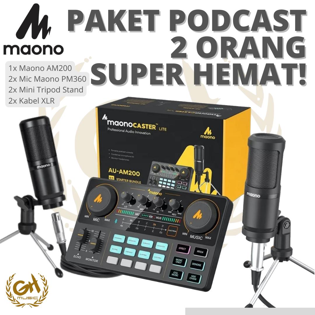 PAKET PODCAST MAONO 2 ORANG SUPER HEMAT!