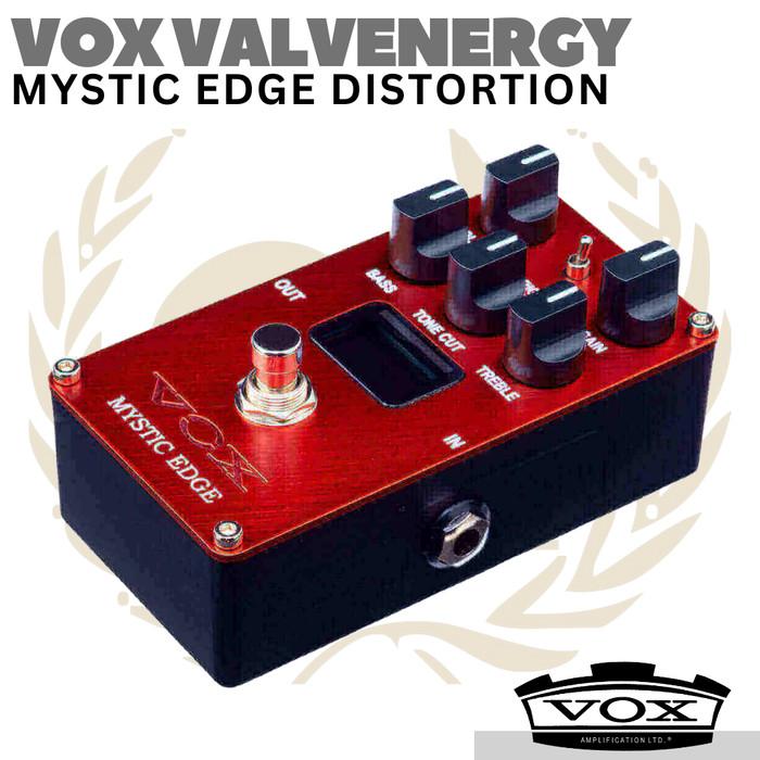 VOX VALVENERGY MYSTIC EDGE Distortion Effect Pedal | Efek Gitar VE-ME