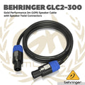 Behringer GLC2 Eurolink Gold Series Speaker Cable with Speaker Twist Connectors