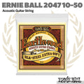 Ernie Ball 2047 Earthwood 80/20 Bronze Acoustic Guitar Strings, 10-50
