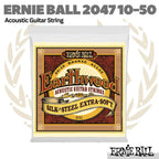 Ernie Ball 2047 Earthwood 80/20 Bronze Acoustic Guitar Strings, 10-50