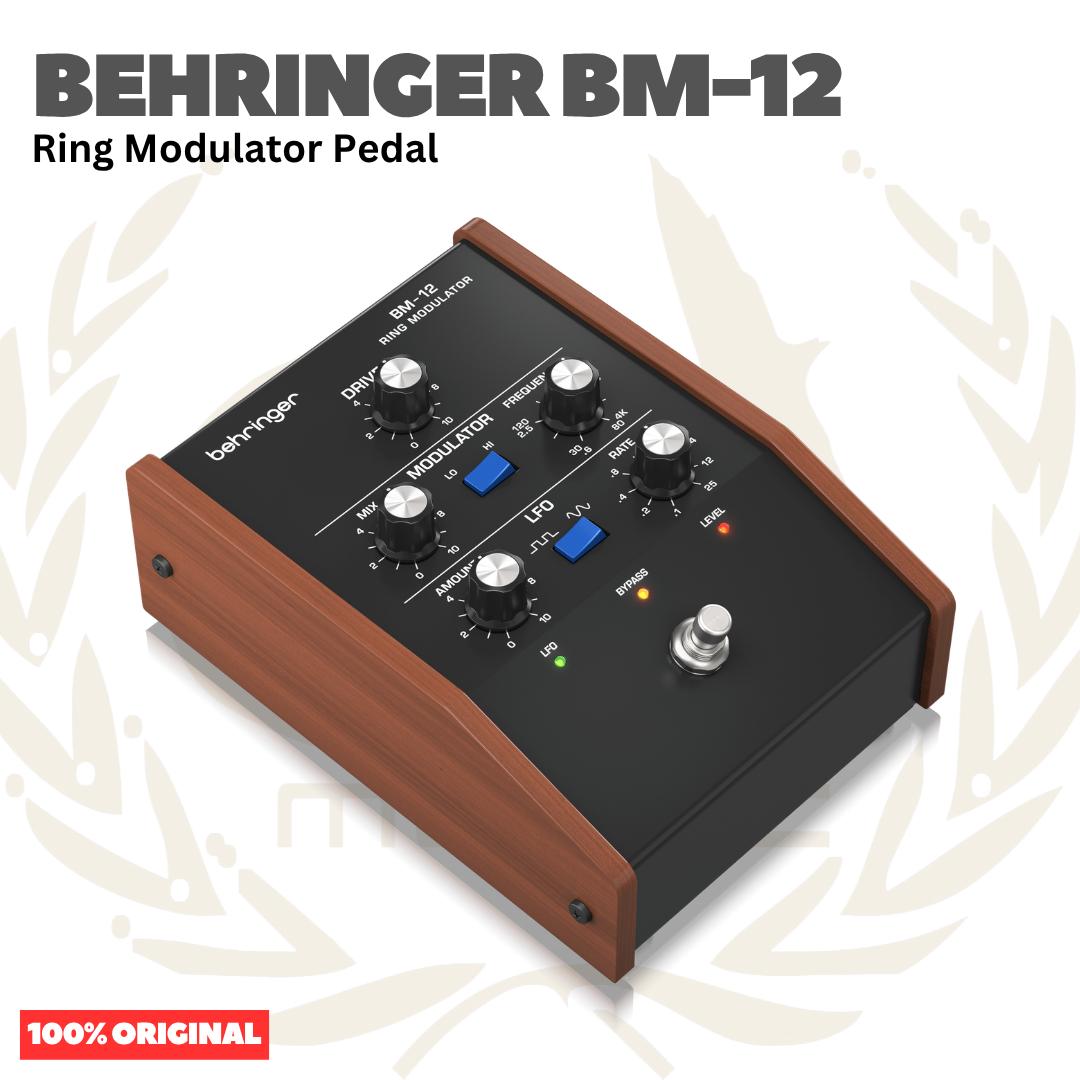 Behringer BM-12 Ring Modulator Pedal - Efek Pedal Audio Instrumen