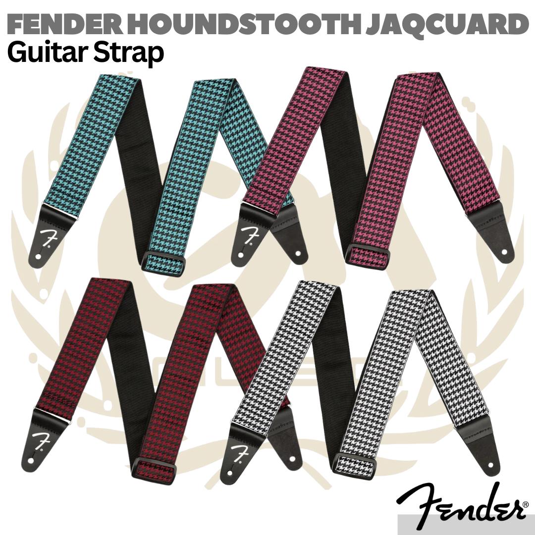 FENDER HOUNDSTOOTH JACQUARD Guitar Strap | Gitar Strep