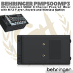 BEHRINGER EUROPOWER PMP500MP3 8 channel 500W Powered Audio Mixer