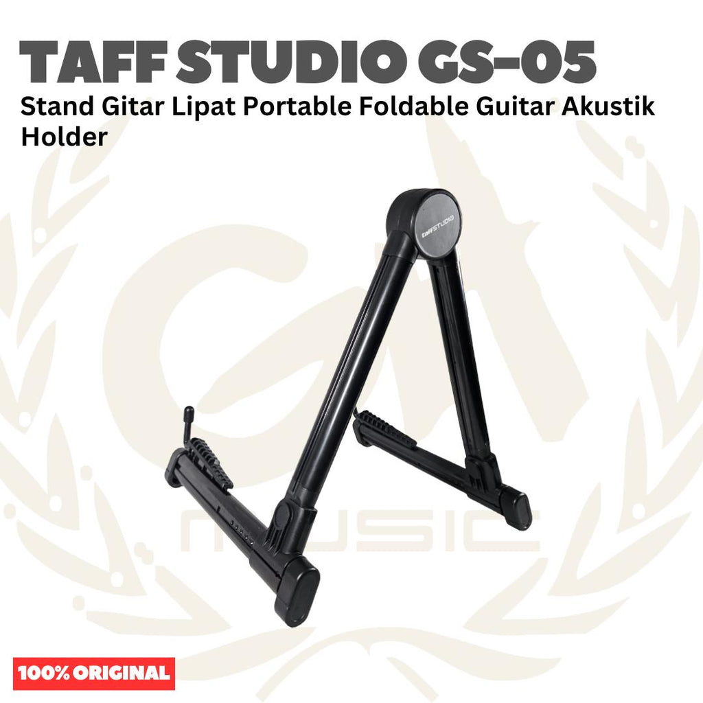GS-05 Stand Gitar Lipat Portable Foldable Gitar Akustik Holder GS05
