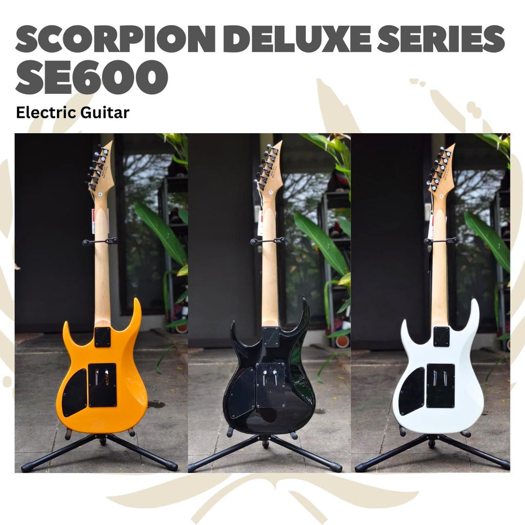 Scorpion SE600 Deluxe Series Updown Model Electric Guitar - Gitar Listrik Elektrik Up Down SE 600 Original Asli