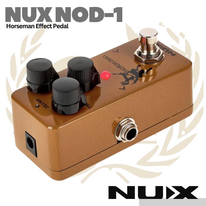 NUX Horseman NOD1 Overdrive Guitar Effect Pedal - Efek Gitar NOD-1