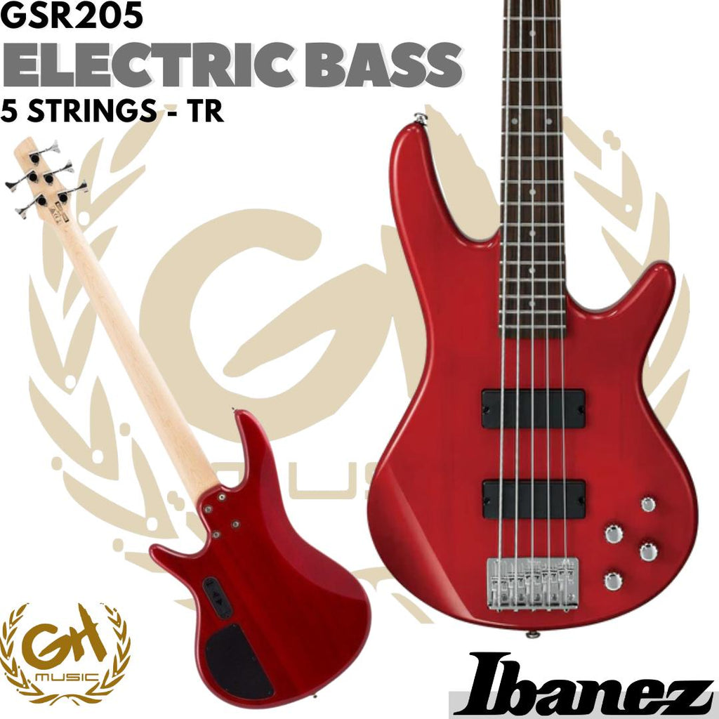 IBANEZ GSR205 5 STRING ELECTRIC BASS - BASS ELEKTRIK 5 SENAR